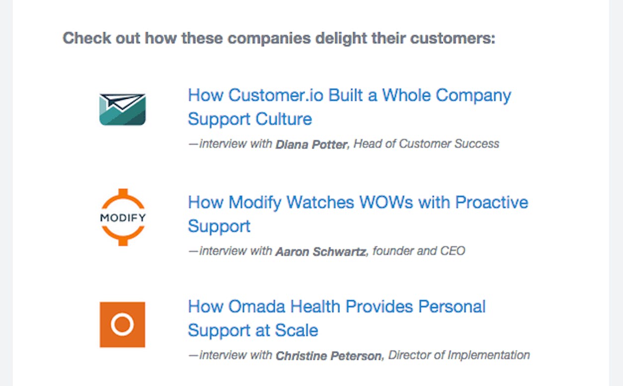 successful companies at customer support