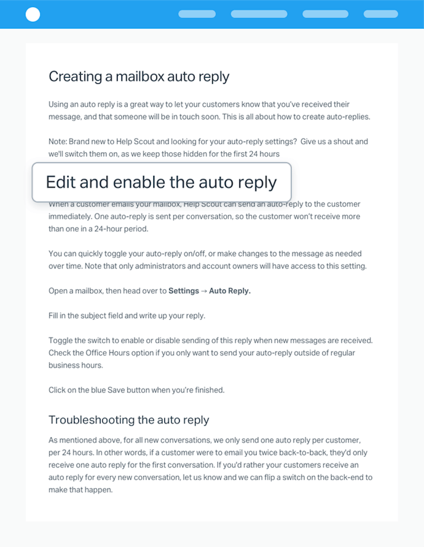 Add headings