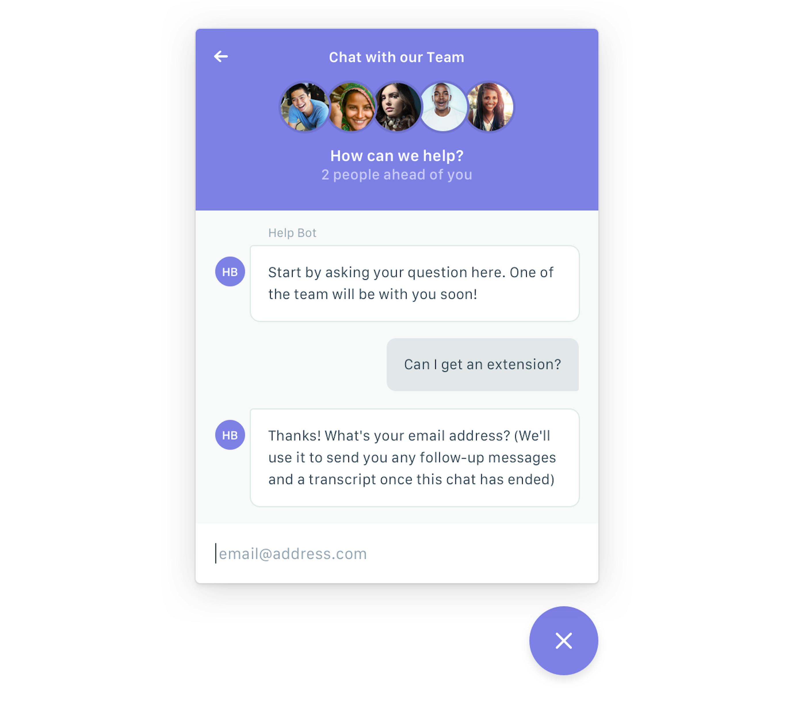 Help Scout Beacon chat