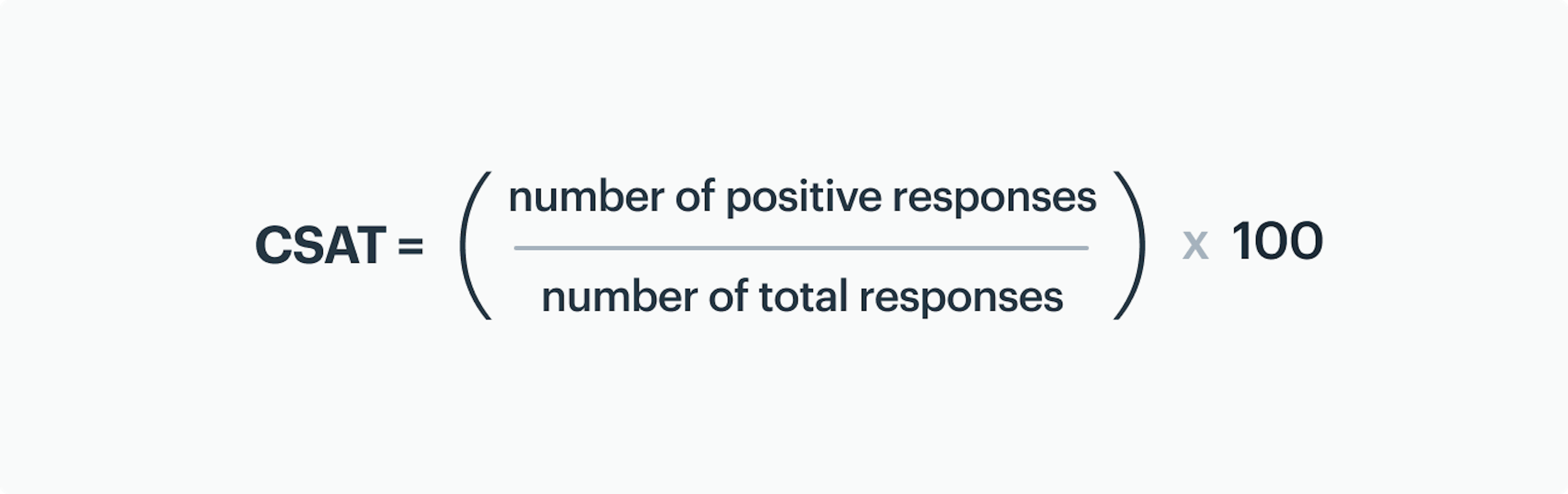 how to calculate customer satisfaction score