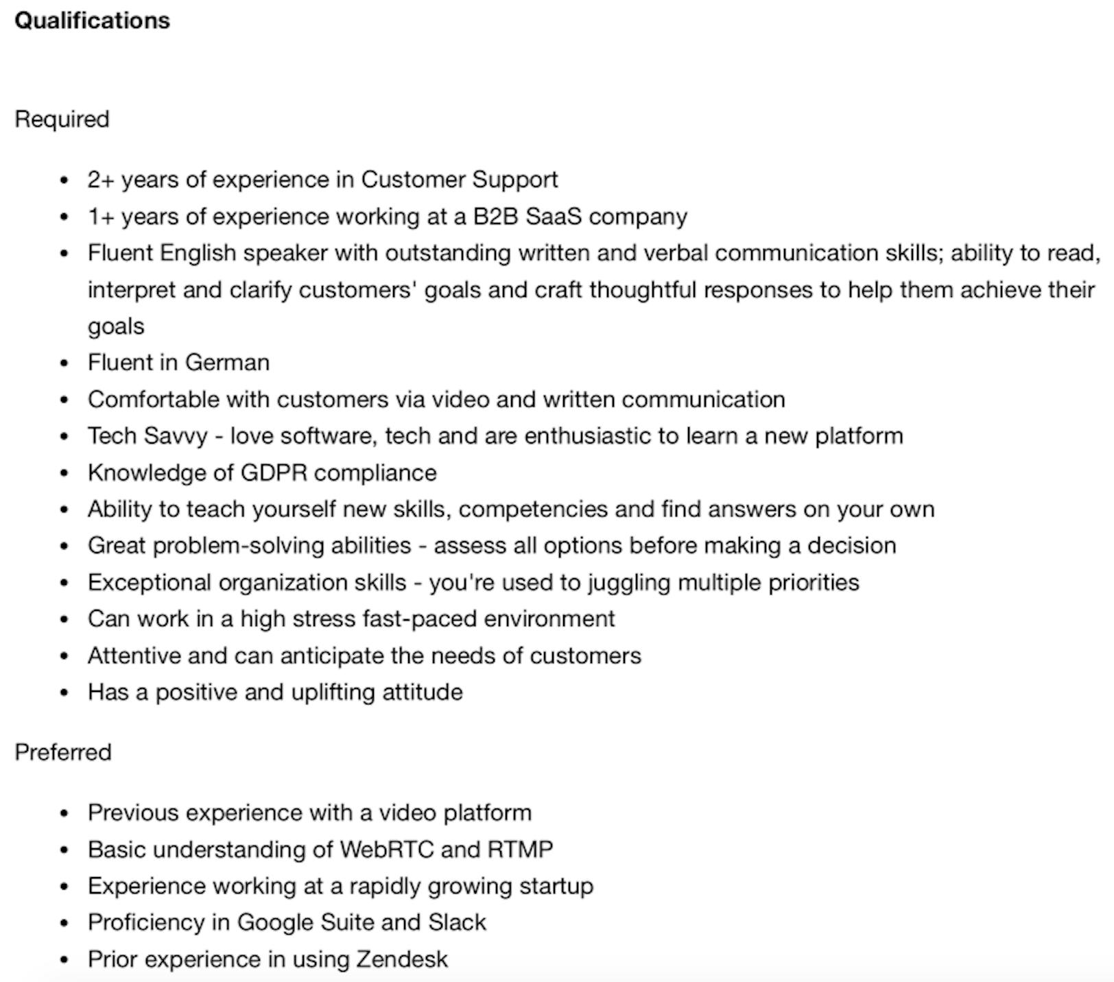 Customer Support Representative Job Description Help Scout