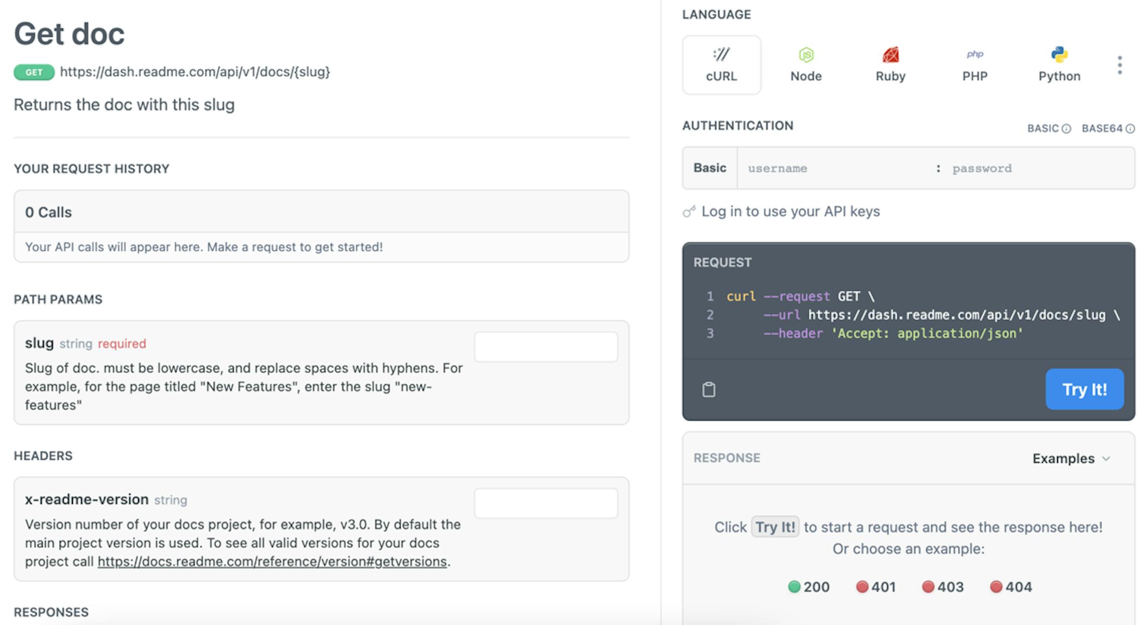 readme knowledge base example